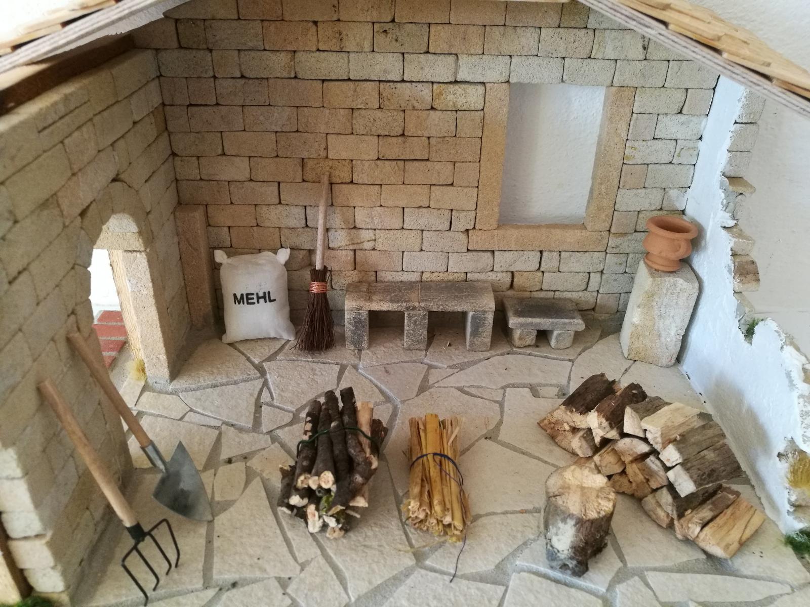 G-36 Weihnachtskrippe Bausatz mit Zubehör