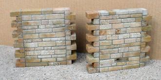 B-02 Fertige gebaute Mauer gerade-zurzeit ausverkauft