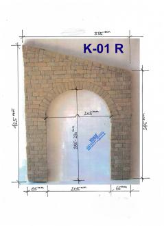 K-01 R Rhätisches Portal Sandstein