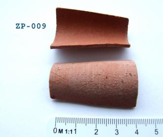 ZP-009 Firstziegel / Dachziegel Mönch und Nonne