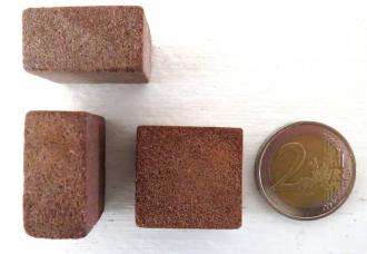 R-04 SandsteinQuader rot 12,5 x 25 x 25mm