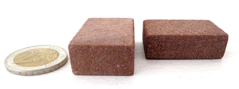 R-05 SandsteinQuader rot 12,5 x 25 x 37,5mm